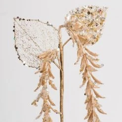 Vickerman 20" Pearl Hanging Lupin Aritificial Christmas Spray.