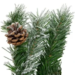 Northlight 22" Unlit Snowy Flocked and Pinecones Christmas Teardrop Swag 12 Northlight 22" Unlit Snowy Flocked and Pinecones Christmas Teardrop Swag -Outlet Xmas Decor Tree Store GUEST eb2c1c46 05cd 471d bb3e 89e9be7dafda