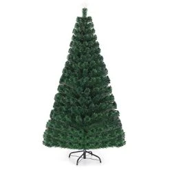 Costway 5'/6'/7'Pre-Lit Fiber Optic Christmas Tree 180/230/280 Lights Top Star -Outlet Xmas Decor Tree Store GUEST eb4e0c0e b833 432a 8e8b 76866eef7de9