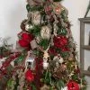Northlight 11" Red and Green Artificial Magnolia Christmas Pick -Outlet Xmas Decor Tree Store GUEST eb7e1991 f08d 4bd6 af60 75ba9498bdea
