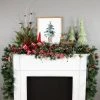 Northlight 9' x 12" Unlit Country Mixed Pine Artificial Christmas Garland