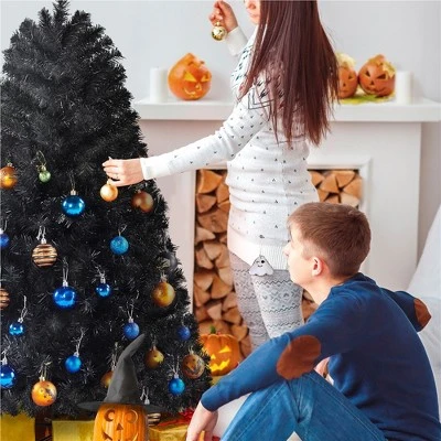 Yaheetech Artificial Christmas Tree Hinged Spruce Artificial Tree with Foldable Stand 10 Yaheetech Artificial Christmas Tree Hinged Spruce Artificial Tree with Foldable Stand - Image 8