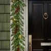 National Tree Company Pre-Lit Artificial Christmas Garland, Green, Dunhill Fir, With Pine Cones, Frosted Branches, Berry Clusters, Plug In,9 Feet -Outlet Xmas Decor Tree Store GUEST eea1d1ba 7375 4f6c 8b59 0c69d22b599a