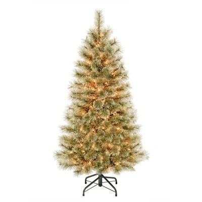 National Tree Company First Traditions Pre-Lit Arcadia Cashmere Pine Hinged Artificial Christmas Tree Clear Lights 5 National Tree Company First Traditions Pre-Lit Arcadia Cashmere Pine Hinged Artificial Christmas Tree Clear Lights - Image 3