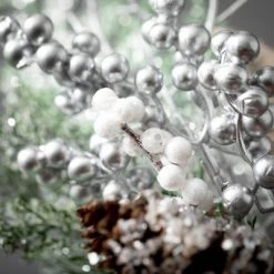 7"H Sullivans Frosted Berry Orb, Multicolored