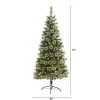 6ft Nearly Natural Pre-Lit LED Frosted Swiss Pine Artificial Christmas Tree Clear Lights 2 6ft Nearly Natural Pre-Lit LED Frosted Swiss Pine Artificial Christmas Tree Clear Lights -Outlet Xmas Decor Tree Store GUEST f051e051 fc99 49c6 8bc1 d8b700487898
