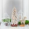 3ft Puleo Pre-Lit Flocked Slim Alpine Artificial Christmas Tree Clear Lights -Outlet Xmas Decor Tree Store GUEST f331f6ad 0810 487a 8d6b 0353804ee599