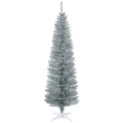 HOMCOM 70.75" Artificial Christmas Pencil Tree Holiday Xmas Tree Home Indoor Decoration -Outlet Xmas Decor Tree Store GUEST f367203c 473d 429c 917d 48f8db5164fd