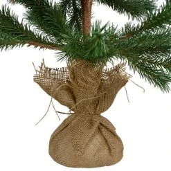 Northlight 3' Ponderosa Pine Artificial Christmas Tree with Jute Base – Unlit -Outlet Xmas Decor Tree Store GUEST f395c0d4 cffe 4d19 bf8e a8a8731c6e7f