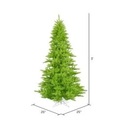 Vickerman Lime Fir Artificial Christmas Tree