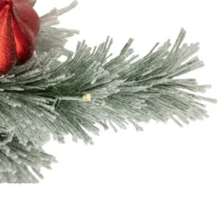 Northlight 3' Pre-Lit Snowy Bristle Pine Artificial Christmas Swag, Warm White LED Lights 7 Northlight 3' Pre-Lit Snowy Bristle Pine Artificial Christmas Swag, Warm White LED Lights -Outlet Xmas Decor Tree Store GUEST f3fb7f44 11f6 478a a17e a25d019ec044