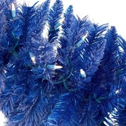Nearly Natural 6' Pre-lit Pine Artificial Christmas Garland Blue with Warm White Lights -Outlet Xmas Decor Tree Store GUEST f4fa1e78 5fe5 4617 bba8 f5b72b327ca6