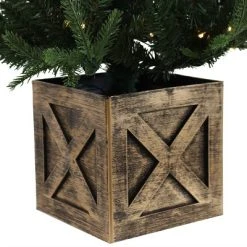 Sunnydaze Decor Sunnydaze Pre-Lit Farmhouse Artificial Fir Christmas Tree with Base - 50 Battery-Operated LED Lights - 3-Foot 10 Sunnydaze Decor Sunnydaze Pre-Lit Farmhouse Artificial Fir Christmas Tree with Base - 50 Battery-Operated LED Lights - 3-Foot -Outlet Xmas Decor Tree Store GUEST f6b442cd 8339 4367 84c3 eecf2aaab1d0