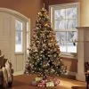 7.5ft Pre-Lit Full Glitter Pine Tree Artificial Christmas Tree - Puleo -Outlet Xmas Decor Tree Store GUEST f8e3a19f be5b 4fad 9542 f31e695ebe34