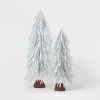 2' Pre-Lit Battery Operated LED Flocked Glitter Mini Artificial Christmas Tree White Lights - Wondershop™ -Outlet Xmas Decor Tree Store GUEST f95633bb ebb0 4070 9fcf e43420bb8449