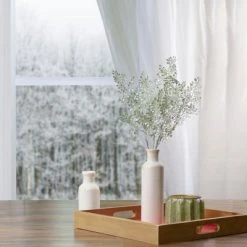 Northlight 18" Green Glittered Leaves Artificial Christmas Spray