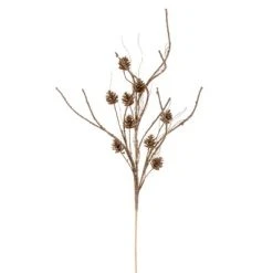 Vickerman 32" Mini Pinecone Twig Glitter Spray -Outlet Xmas Decor Tree Store GUEST fca0b47d 0447 4a67 af5a 8441d709b92e
