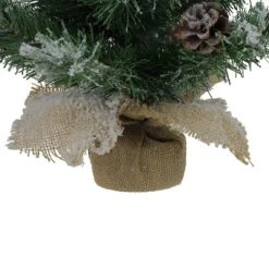 Northlight 24" Flocked Pine Artificial Christmas Tree in Burlap Base - Unlit 10 Northlight 24" Flocked Pine Artificial Christmas Tree in Burlap Base - Unlit -Outlet Xmas Decor Tree Store GUEST fcfc5bf2 d964 4129 9a1e dc4163d7ee97