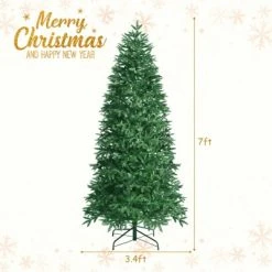 Tangkula Pre-Lit Christmas Tree Artificial Xmas Tree W/ Replaceable Dual Color LED Lights 20 Tangkula Pre-Lit Christmas Tree Artificial Xmas Tree W/ Replaceable Dual Color LED Lights -Outlet Xmas Decor Tree Store GUEST fd5124fd 24a9 4d40 8667 0771d8298a48