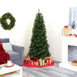 6.5ft Nearly Natural Pre-Lit Cashmere Artificial Christmas Tree Warm White Lights -Outlet Xmas Decor Tree Store GUEST fdedb06f 4271 44df 8127 2fe8a7cfbed0