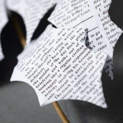 Sullivans Artificial Print Holly Leaf Stem Multicolor 28"H