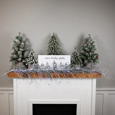 Northlight 6' Lighted Christmas Garland with Jingle Bells - Cool White Lights 3 Northlight 6' Lighted Christmas Garland with Jingle Bells - Cool White Lights