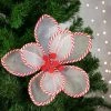 Northlight 22" Candy Cane Poinsettia Christmas Stem Spray -Outlet Xmas Decor Tree Store GUEST ffe9ae4a 84ff 436d 86fb 8426a113bef7