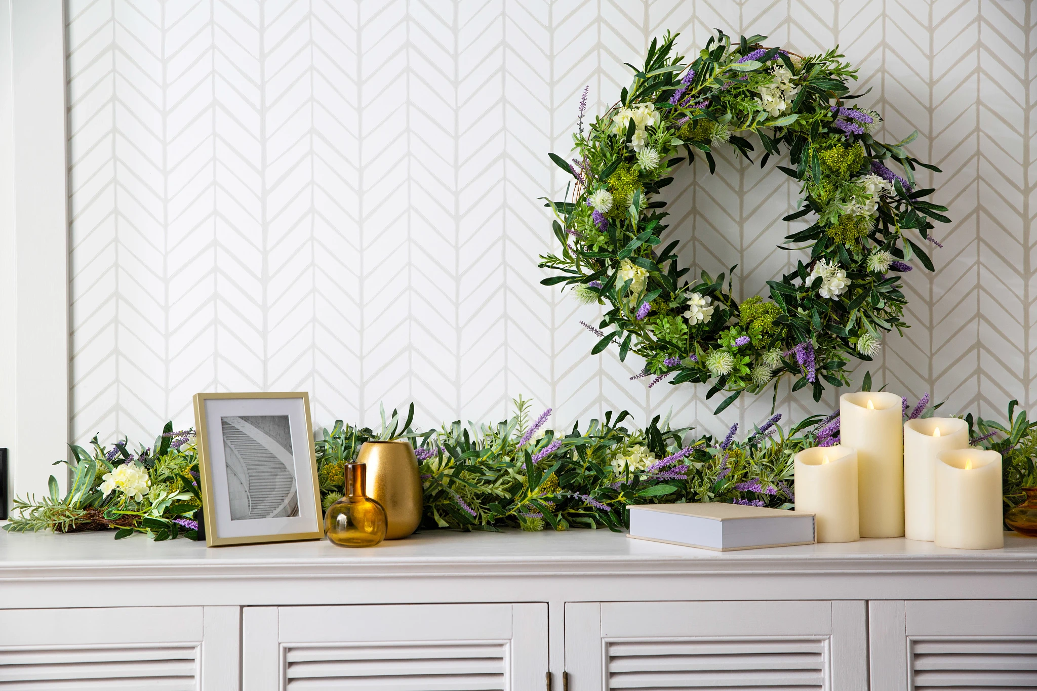 Outlet Xmas Decor Tree Store -Outlet Xmas Decor Tree Store 13 FLR 1911001 French Market Foliage Desktop Submarquee 406 v1